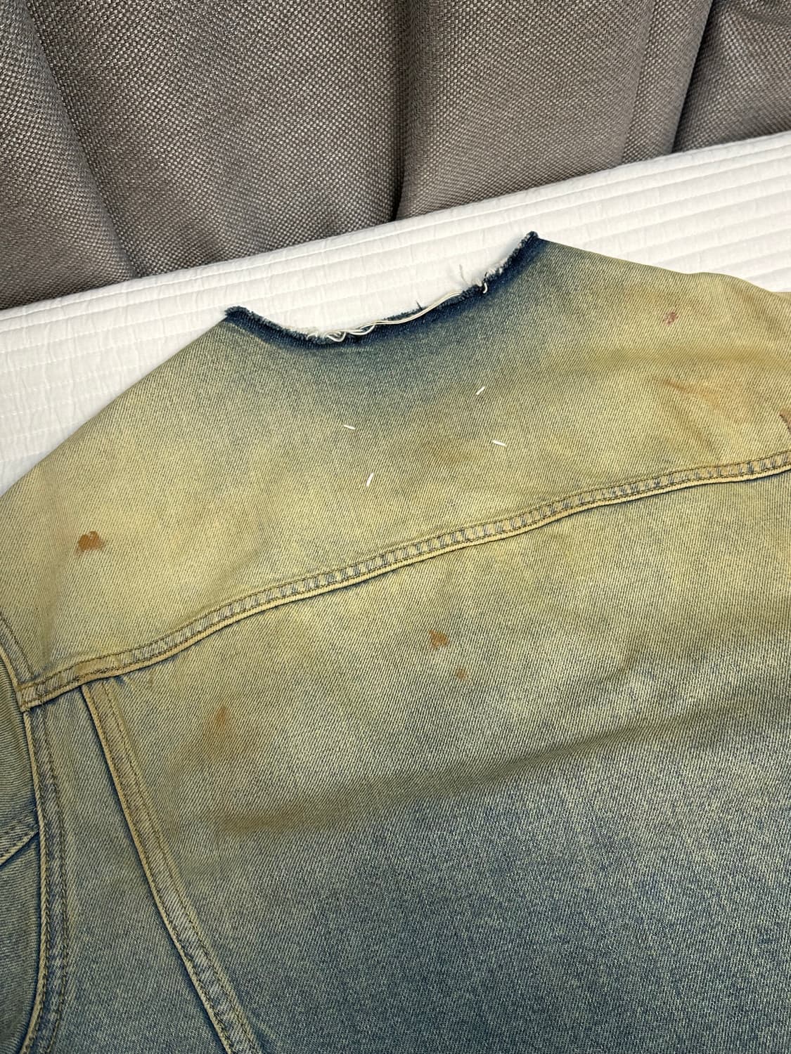 마르지엘라 차이나카라 데님 자켓 50사이즈 상품이미지5