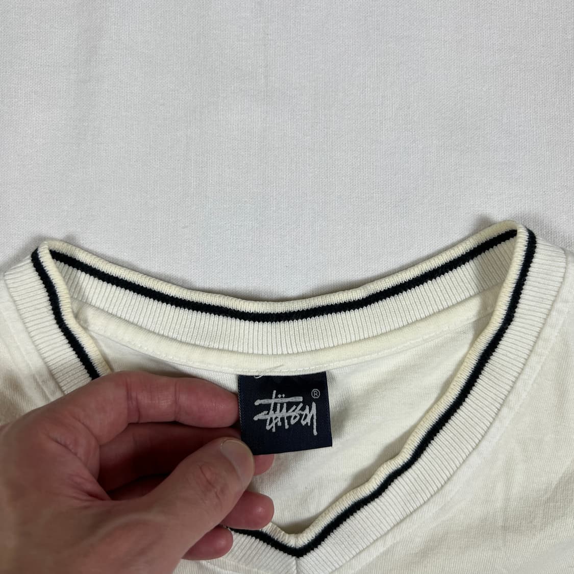 90‘s 스투시 stussy 카모 s 로고 반팔티 상품이미지8