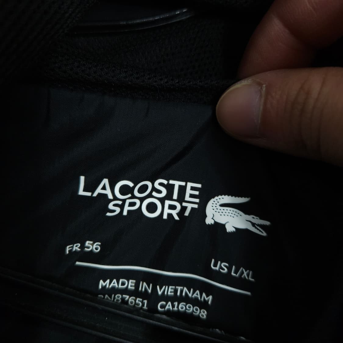 라코스테 후드 바람막이 자켓 XL 상품이미지6