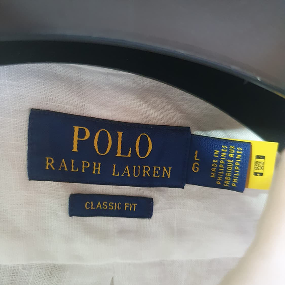 폴로 린넨 셔츠L 상품이미지3