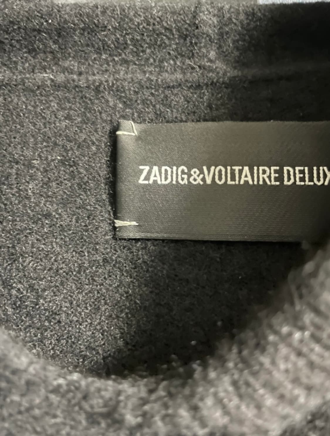 쟈딕앤볼테르 블랙 캐시미어 100후드니트 상품이미지2