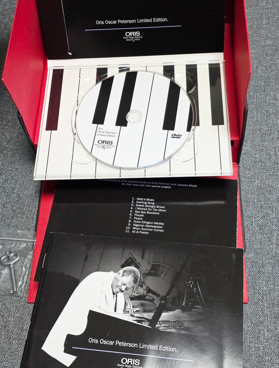 오리스 오스카 피터슨 한정판 오토매틱 시계 상품이미지9