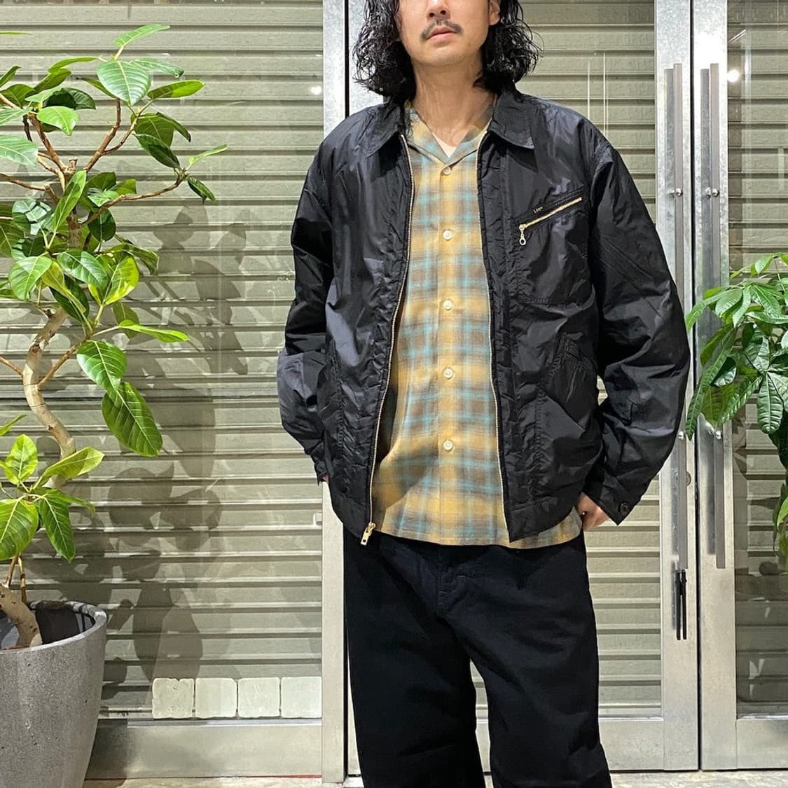 [L] 와코마리아 x 리 나일론 91-B 자켓 24FW 상품이미지9