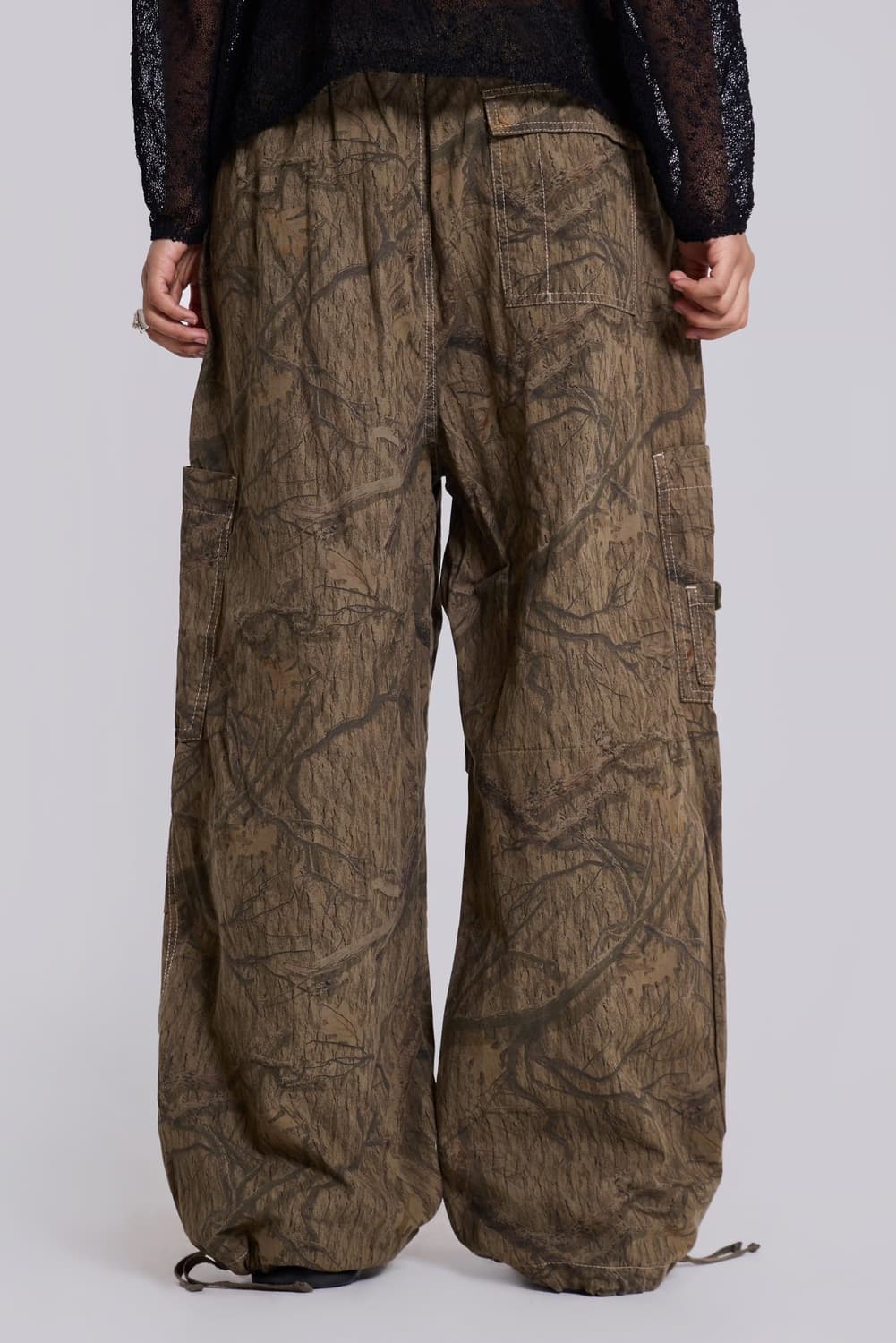 Forest Camo Parachute Pants [제니착용] 상품이미지4