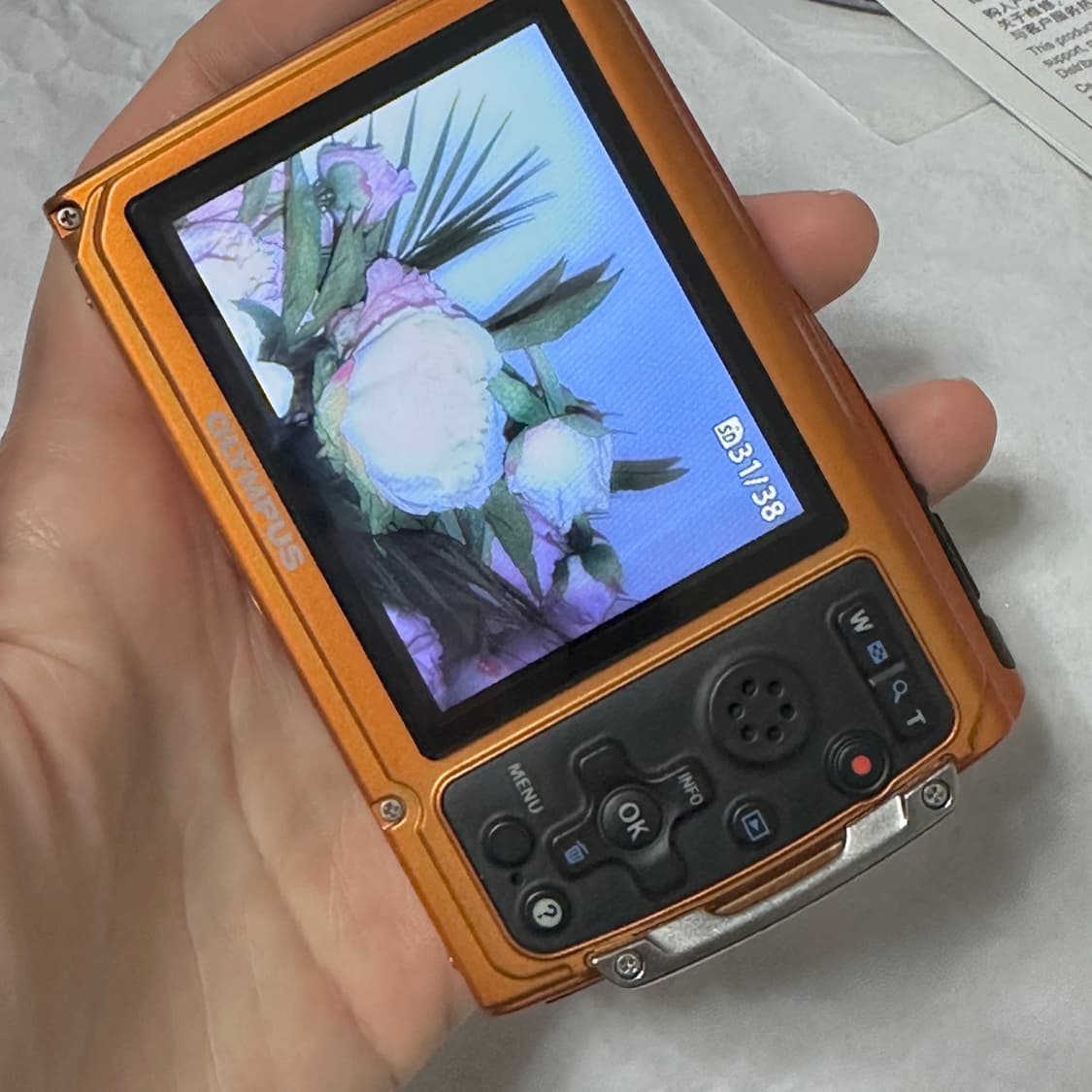 올림푸스 터프 Olympus Tough TG-310 🍊오렌지 빈티지디카 상품이미지9