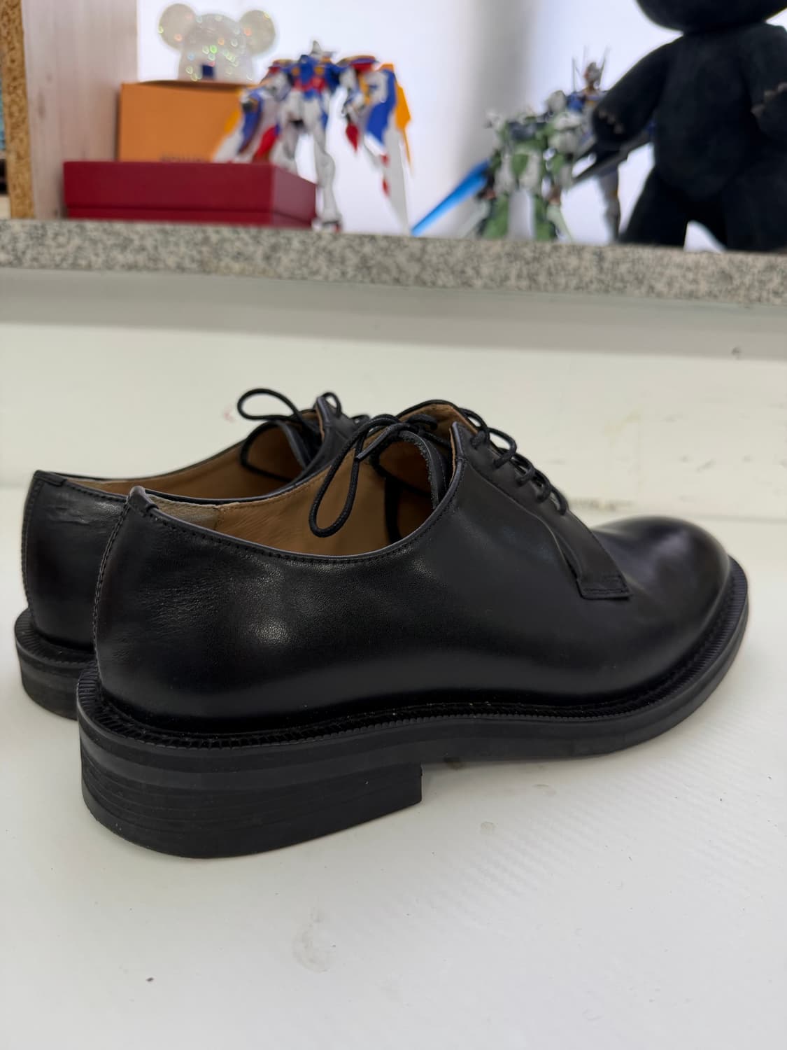 정품) 조셉트 블랙 더비 슈즈 남성 구두 255 상품이미지4