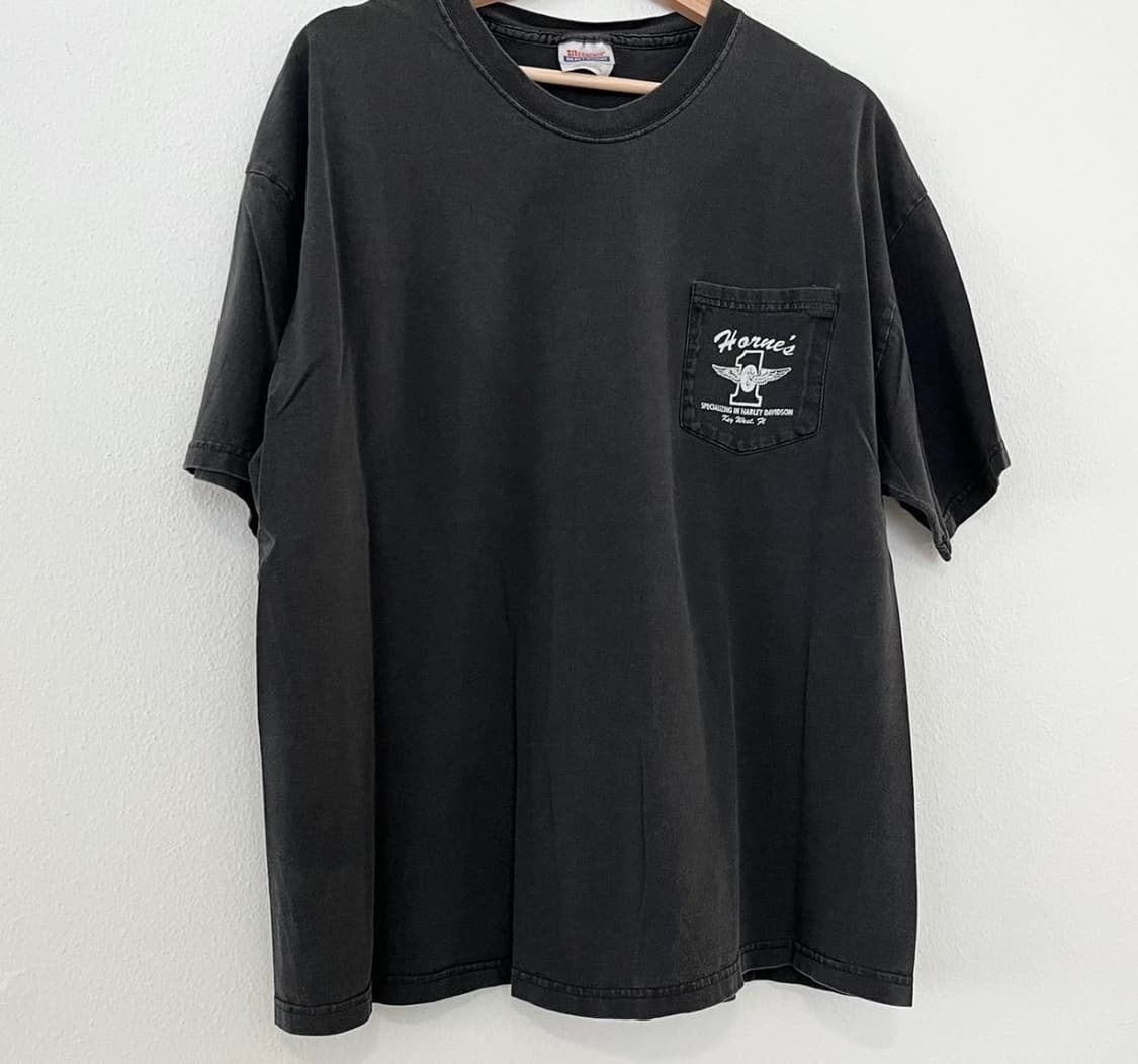 90‘s 빈티지 Hanes 티셔츠 XL 상품이미지2