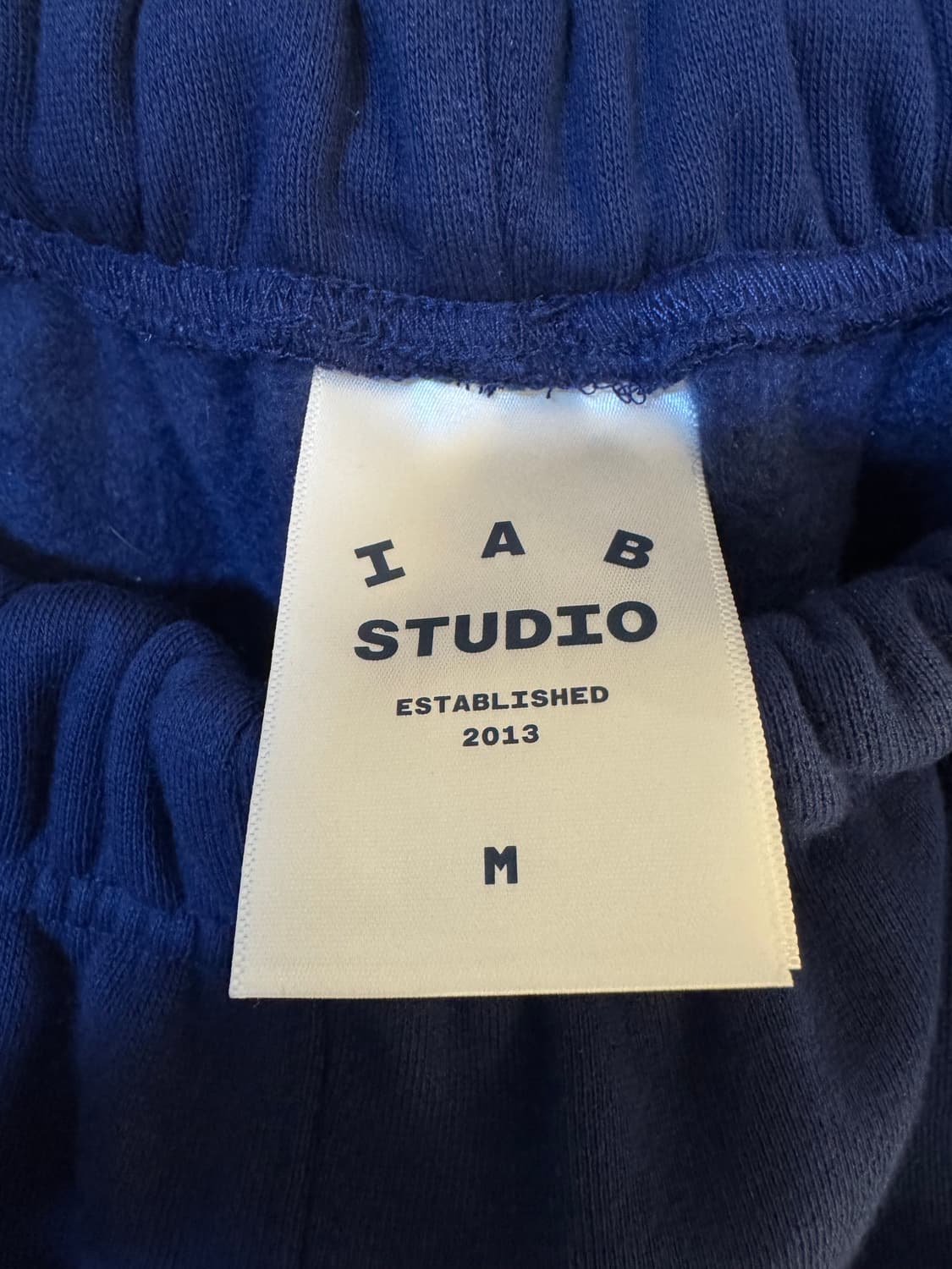 [M]아이앱 스튜디오 오리지널 스웨트팬츠 네이비 상품이미지5