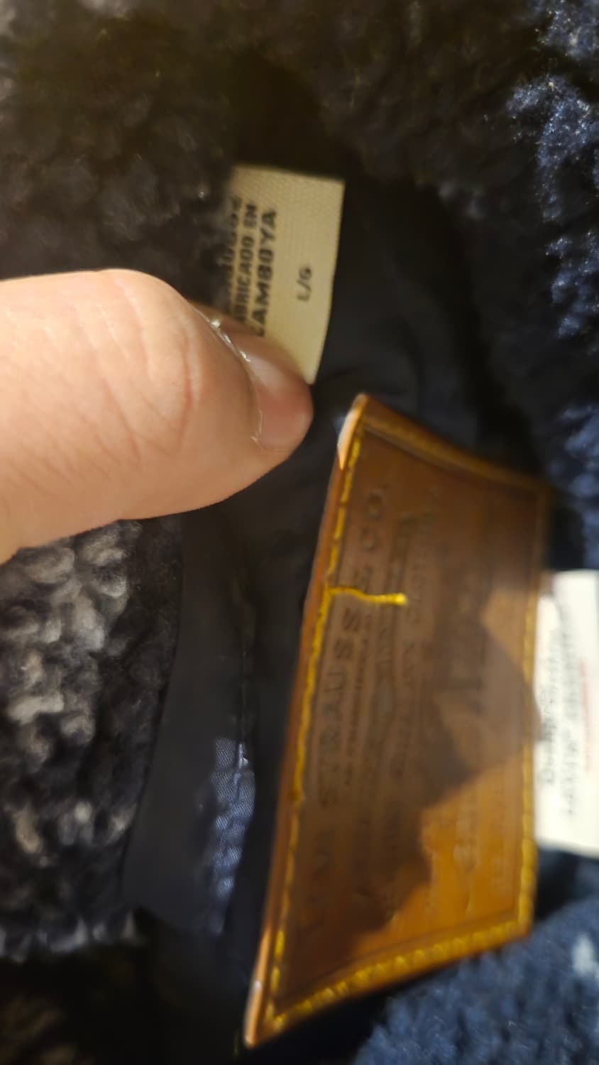 리바이스 플리리스 반다나 L  100 105 상품이미지2