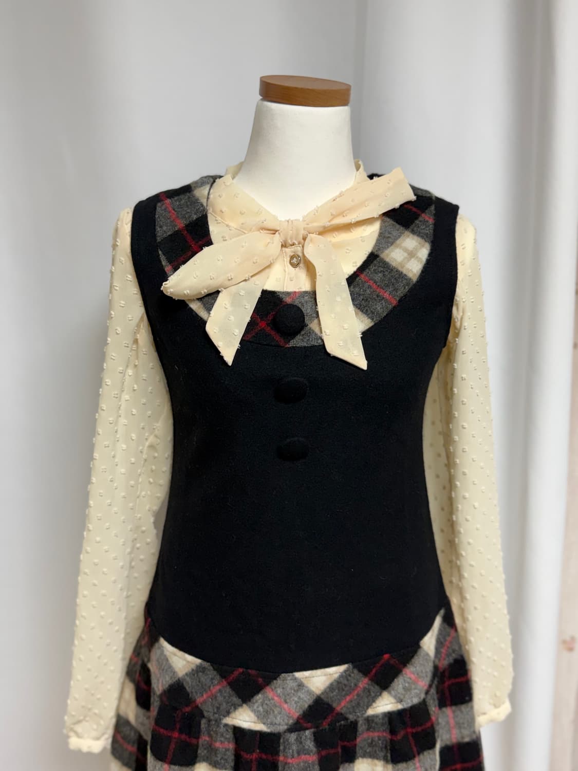 빈티지 레스트로즈 원피스 세트 상품이미지2