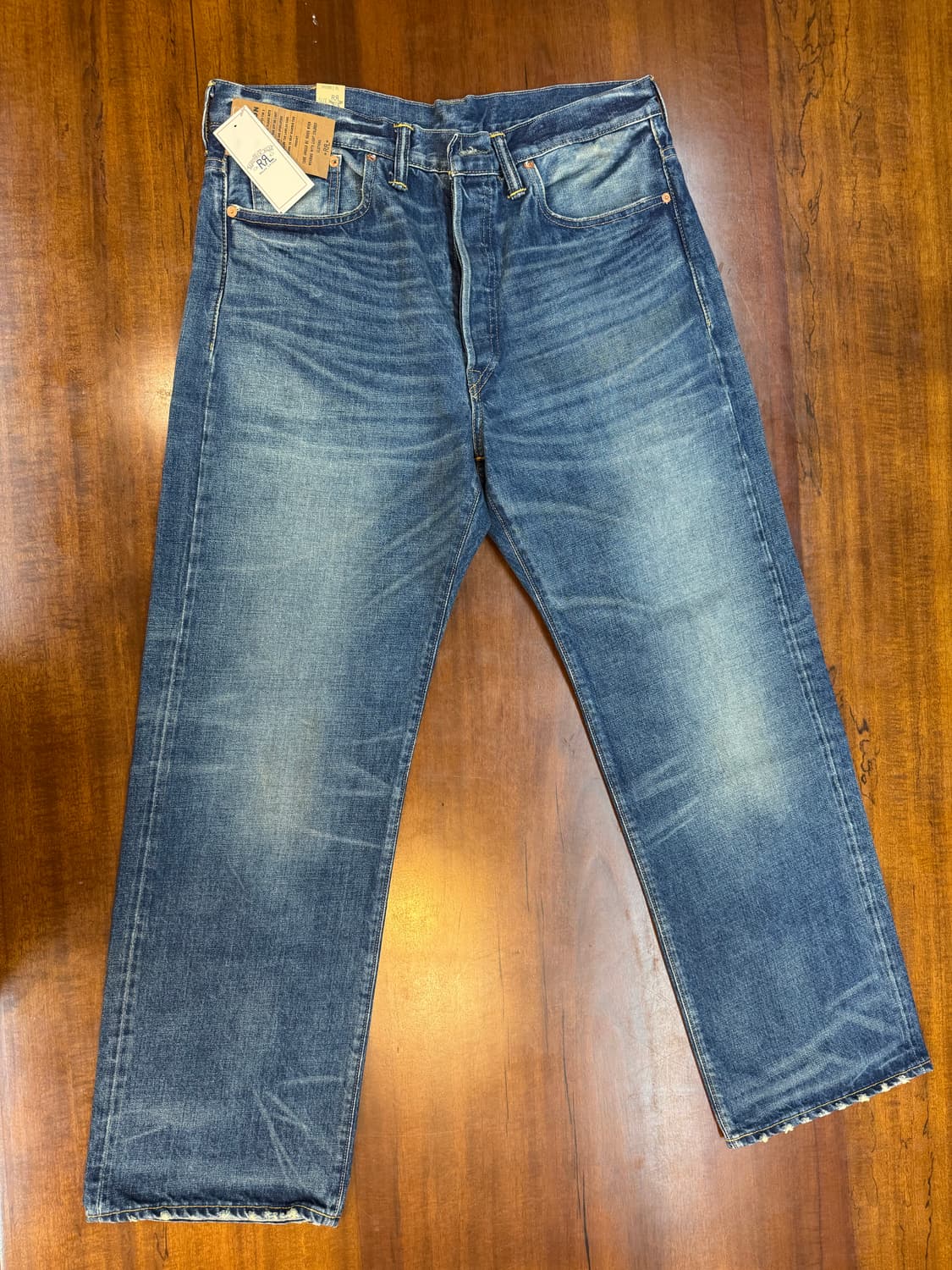 Rrl 빈티지 파이브 포켓 그랜드폴스 34X32 핀매(새상품) 상품이미지1