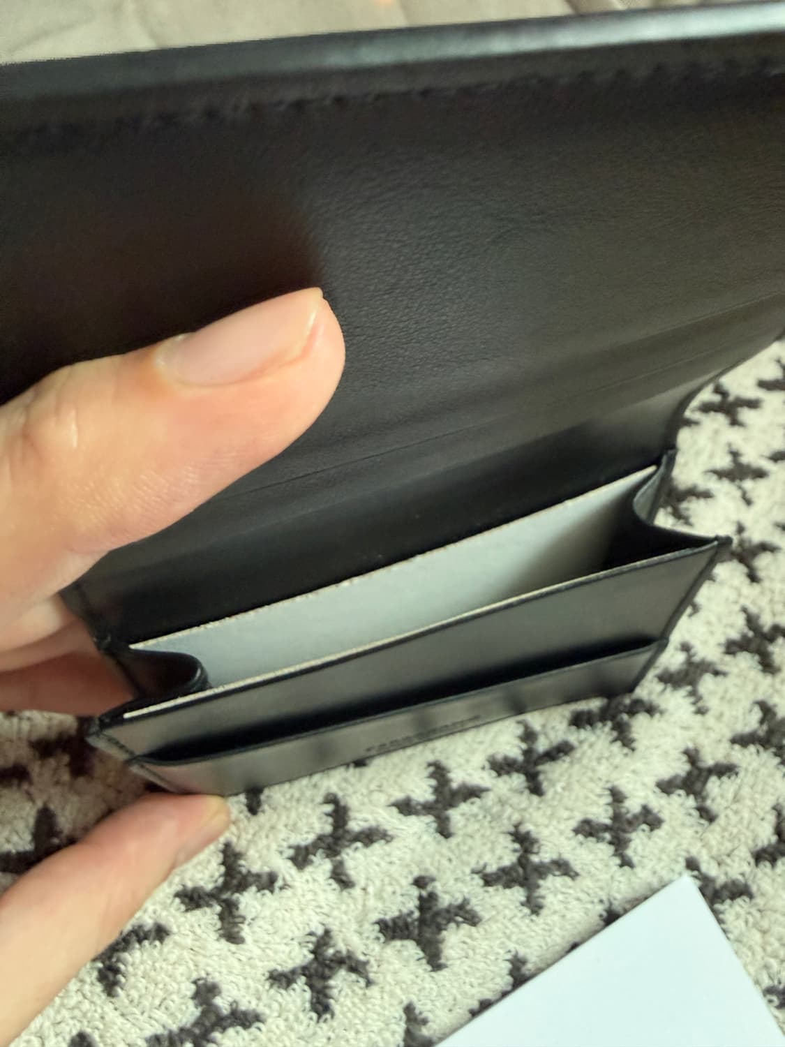 페라가모 블랙 카드지갑☆새제품 풀박스 상품이미지8