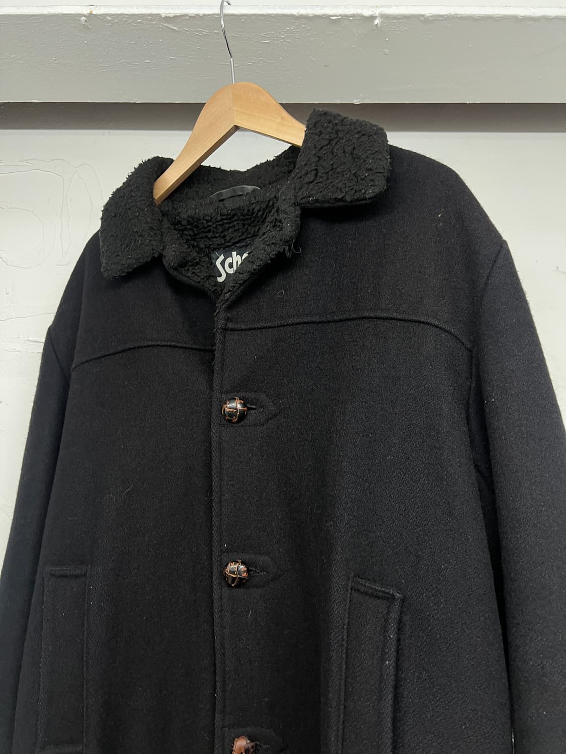 쇼트 쉐르파 하프 코트 상품이미지4