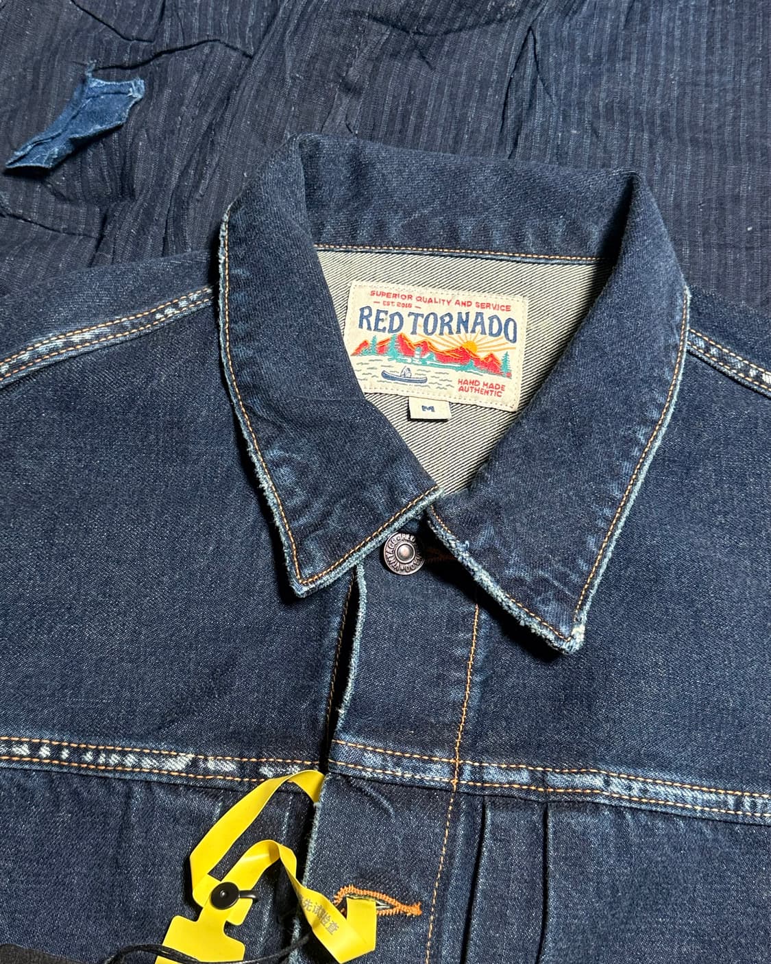 레드토네이도 VS101XX-0109 타입 2세대 셀비지 데님 자켓 M 상품이미지2