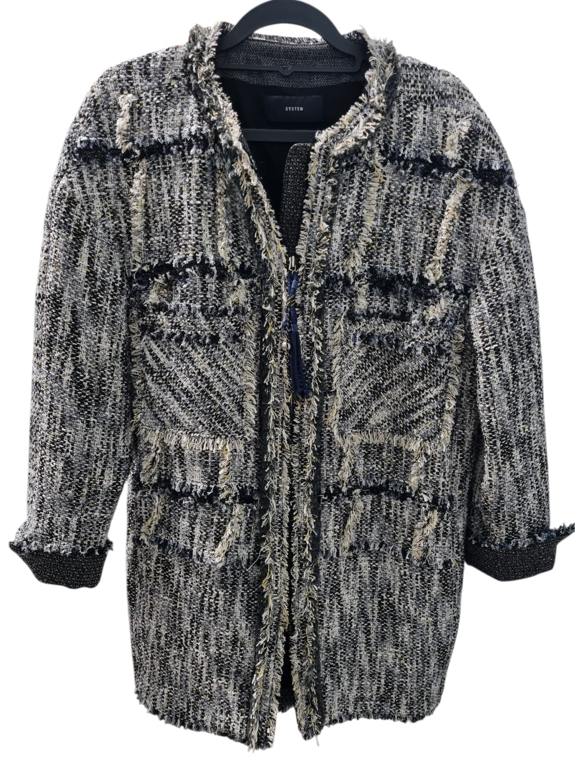 SYSTEM 시스템 간절기 트위드 자켓 55 상품이미지1