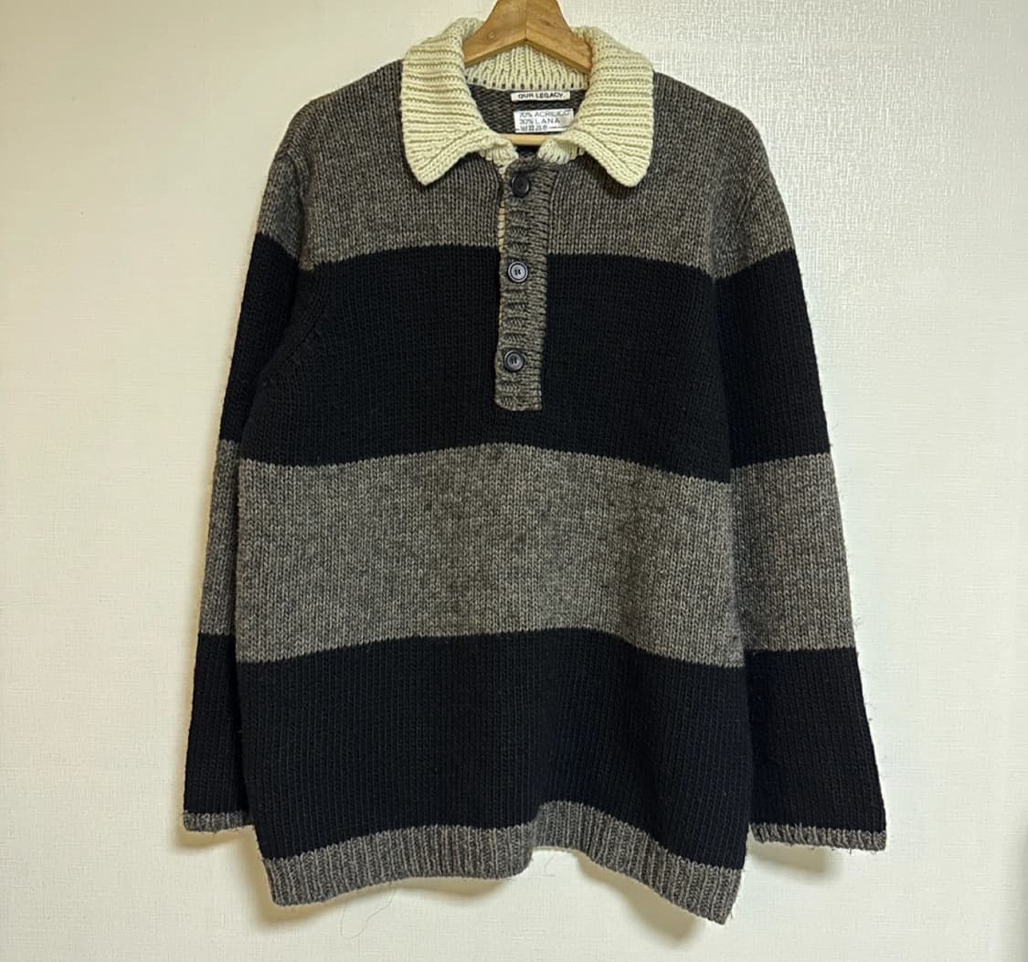 아워레가시 빅피케 니트 상품이미지1