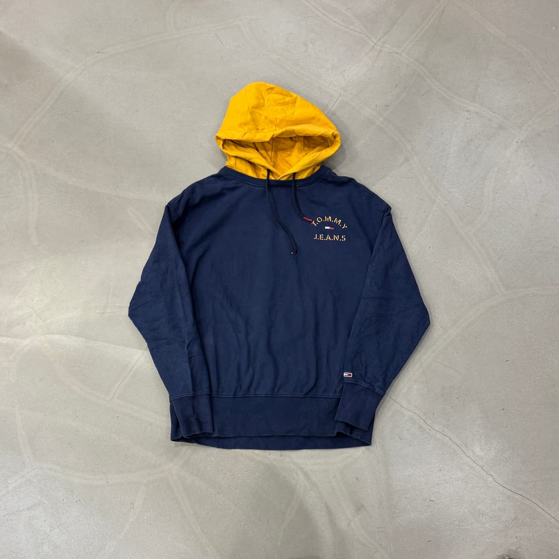 타미 진스 레이어드 후드 L 상품이미지1