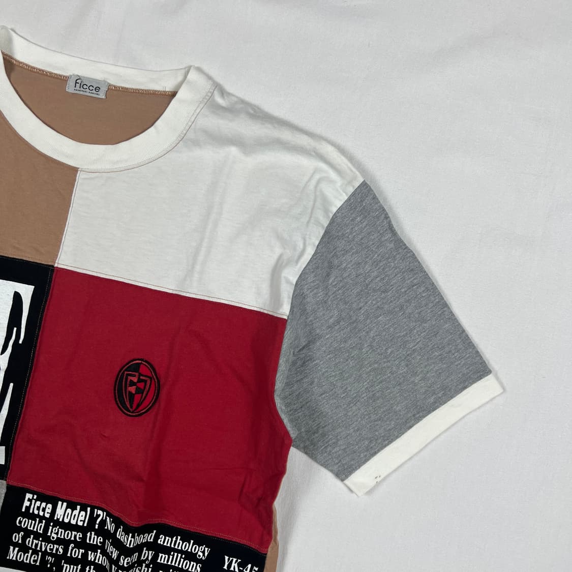 90’s 97년도 ficce 요시유키코니시 반팔티 상품이미지3