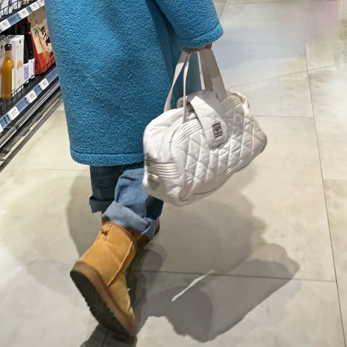 정품 샤넬 나일론 토트백 상품이미지4