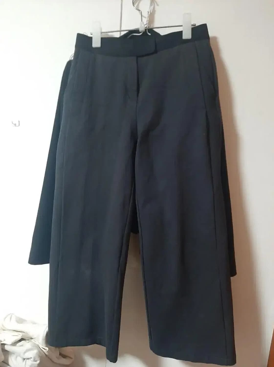 기모 밴딩 와이드 반하이 슬랙스 M 상품이미지1