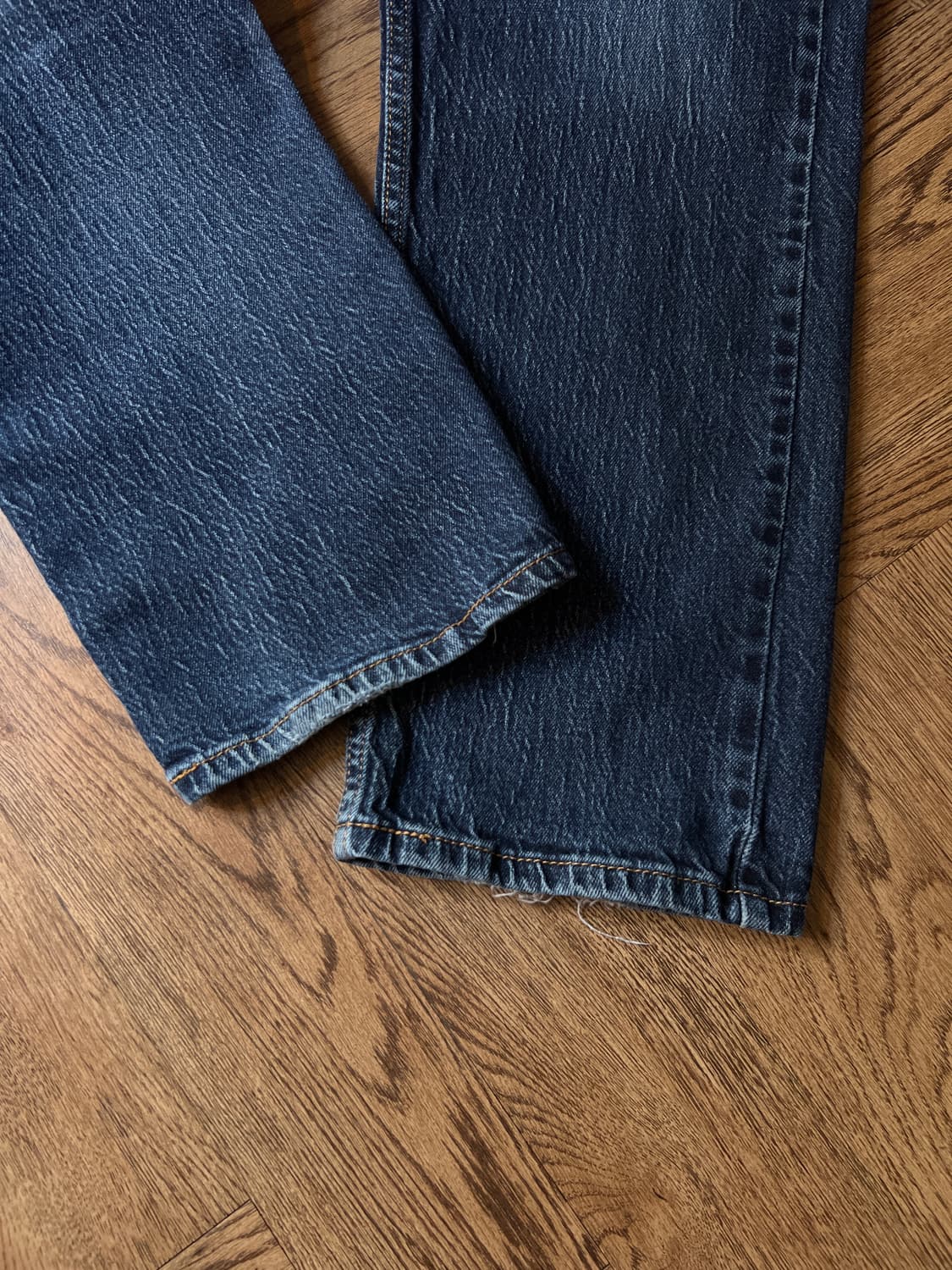 [34]리바이스 505 빈티지 워싱 스트레치 데님 팬츠 상품이미지5