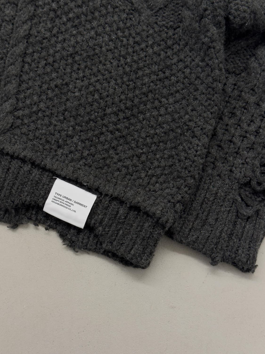 네이버후드 디스트로이드 스웨터 상품이미지6