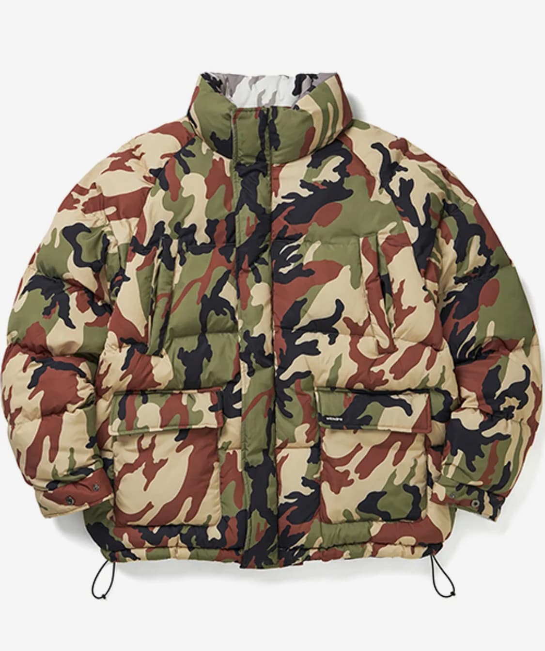 위캔더스 카모 리버서블 패딩 자켓 XL 상품이미지2