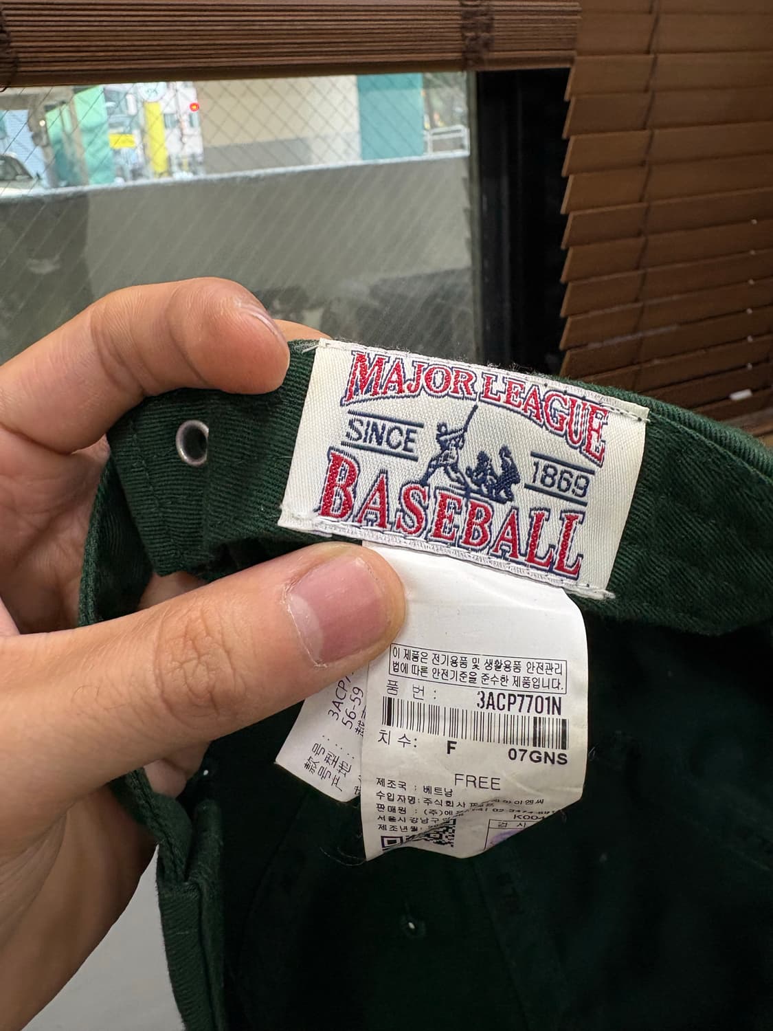 MLB 엠엘비 LA다저스 그린 볼캡 모자 상품이미지5