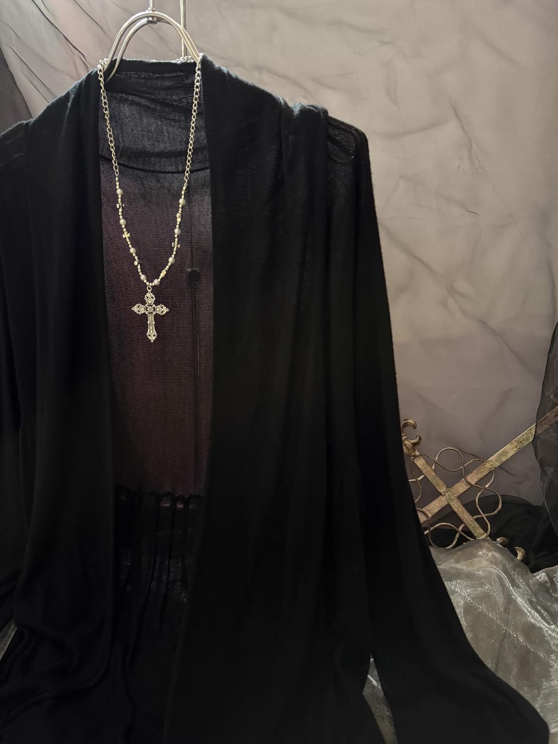 Shawl Collar Open Cardigan 0165 상품이미지5