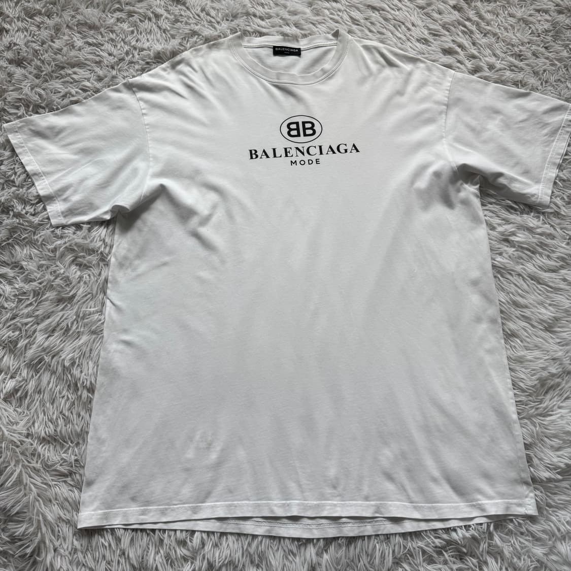 BALENCIAGA 일본빈티지 반팔 발렌시아가 반팔티 XXL 110 상품이미지2