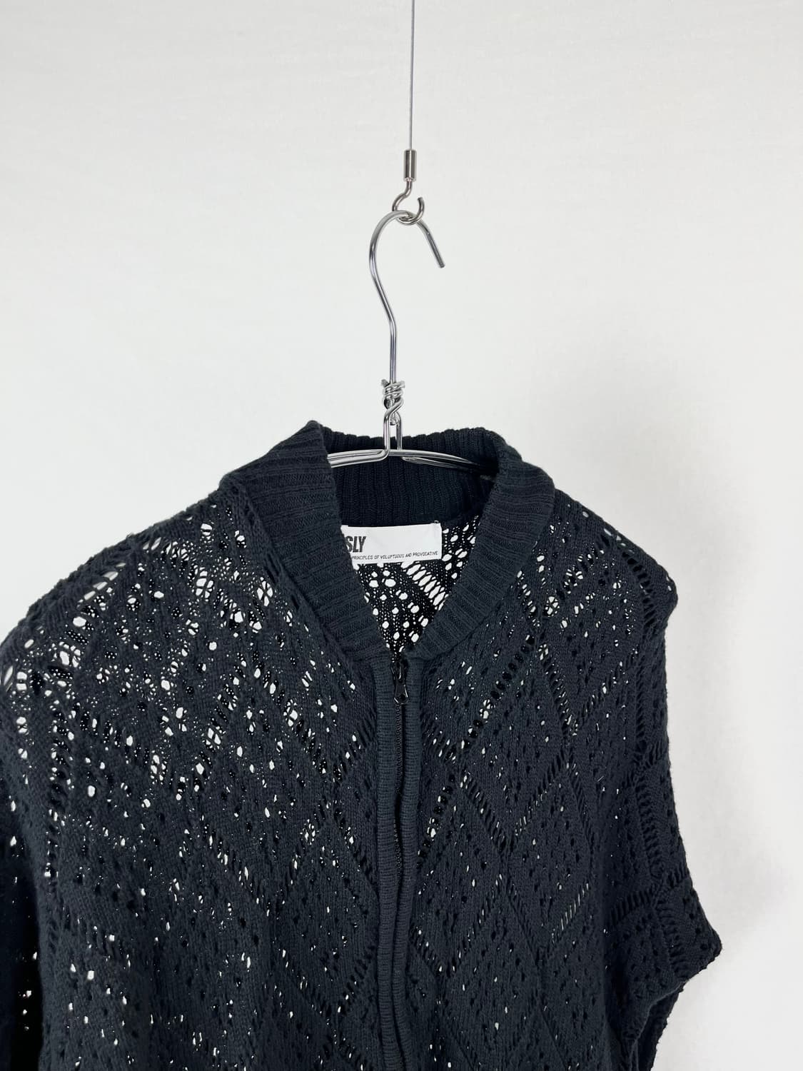 SLY 펀칭 가디건  상품이미지3