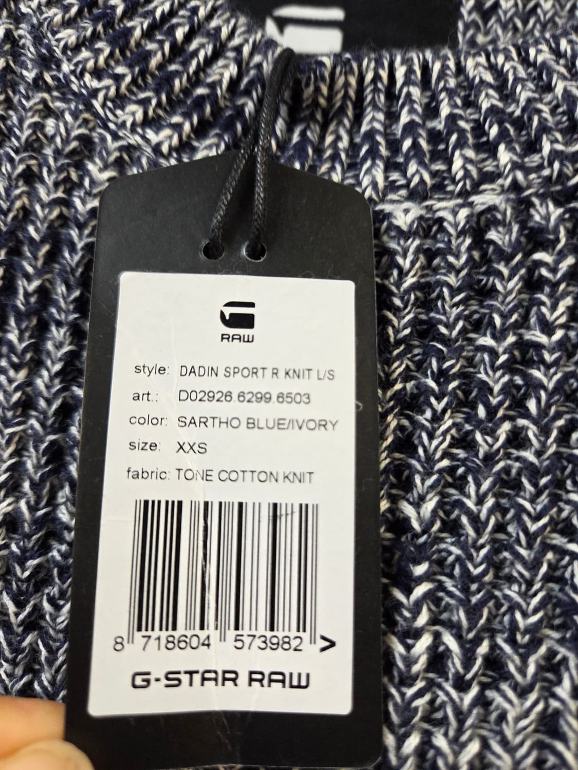 G-STAR RAW DADIN SPORT R KNIT L/S
 상품이미지4