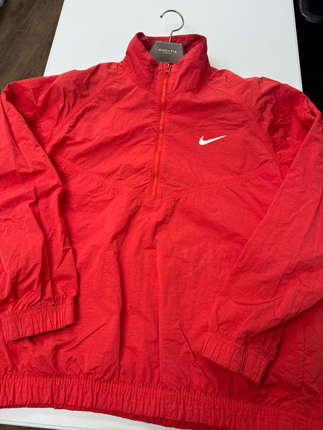 스투시 나이키 하바네로 레드 트랙 자켓 M 상품이미지2