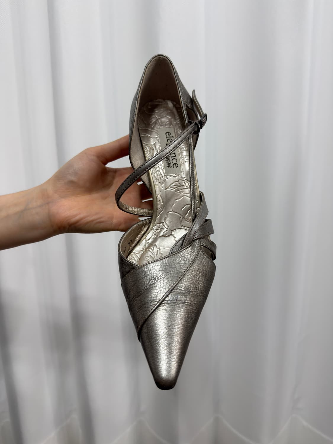 elegance silver heels 상품이미지2