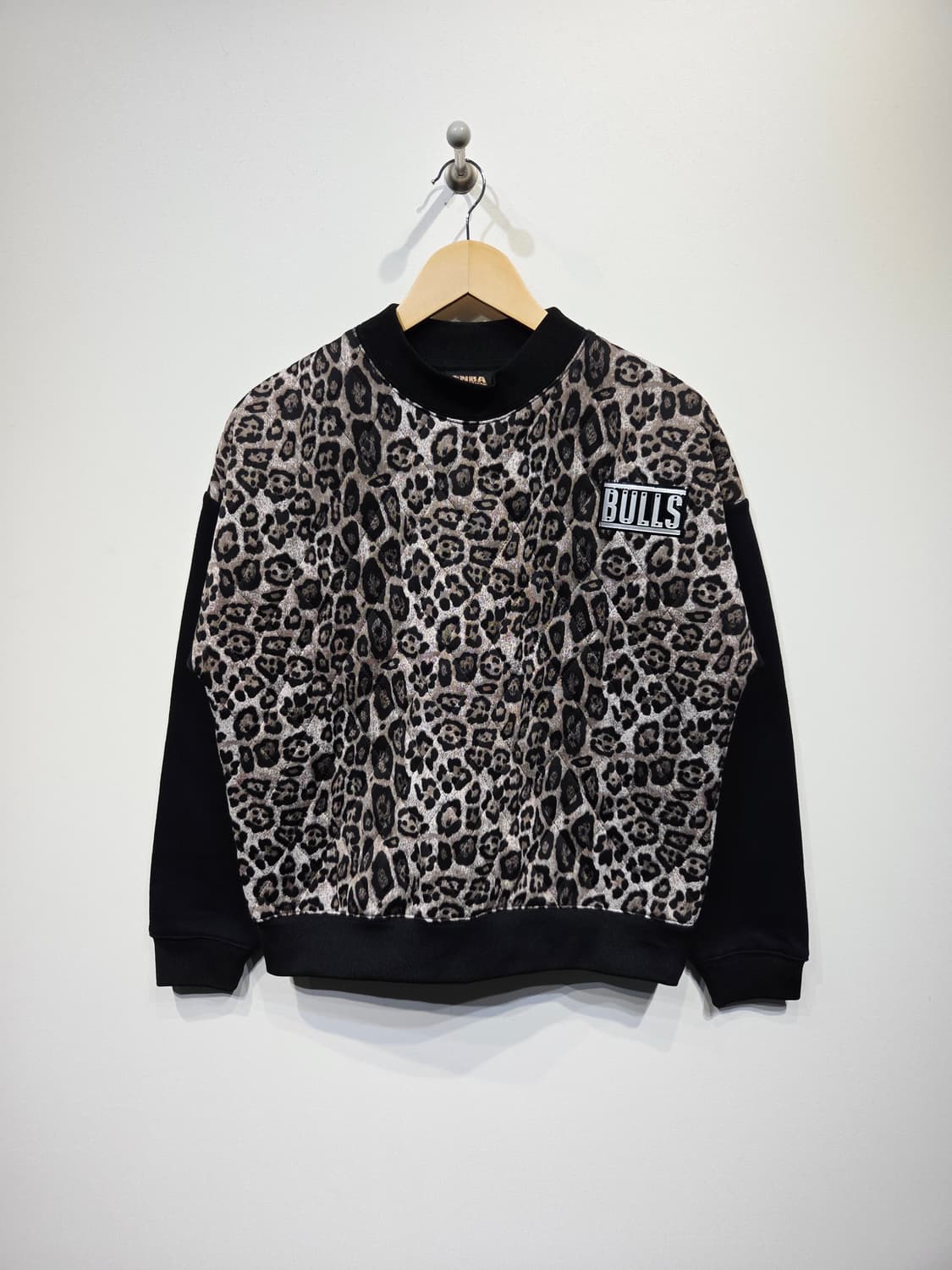 NBA 시카고 불스 레오파드 퀼팅 맨투맨 상품이미지2