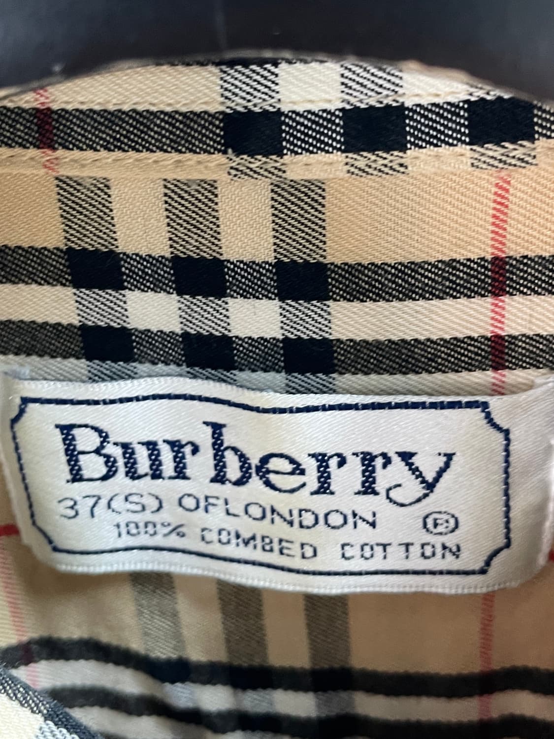 버버리 우먼스 노바체크 긴팔 셔츠 (on.635) 상품이미지5