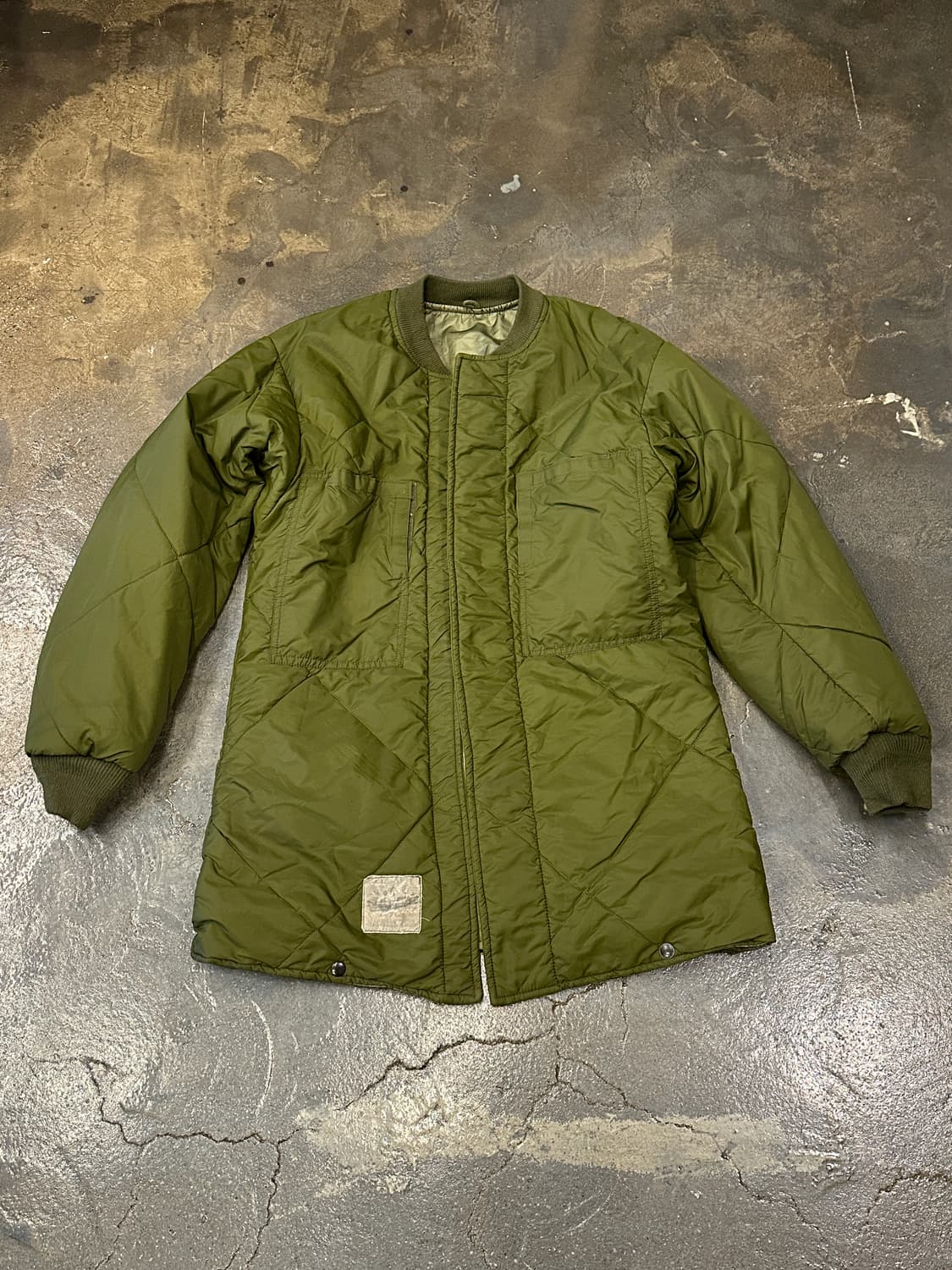 80s 밀리터리 캐나다 파카 컴뱃 이너 라이너 XL 상품이미지1