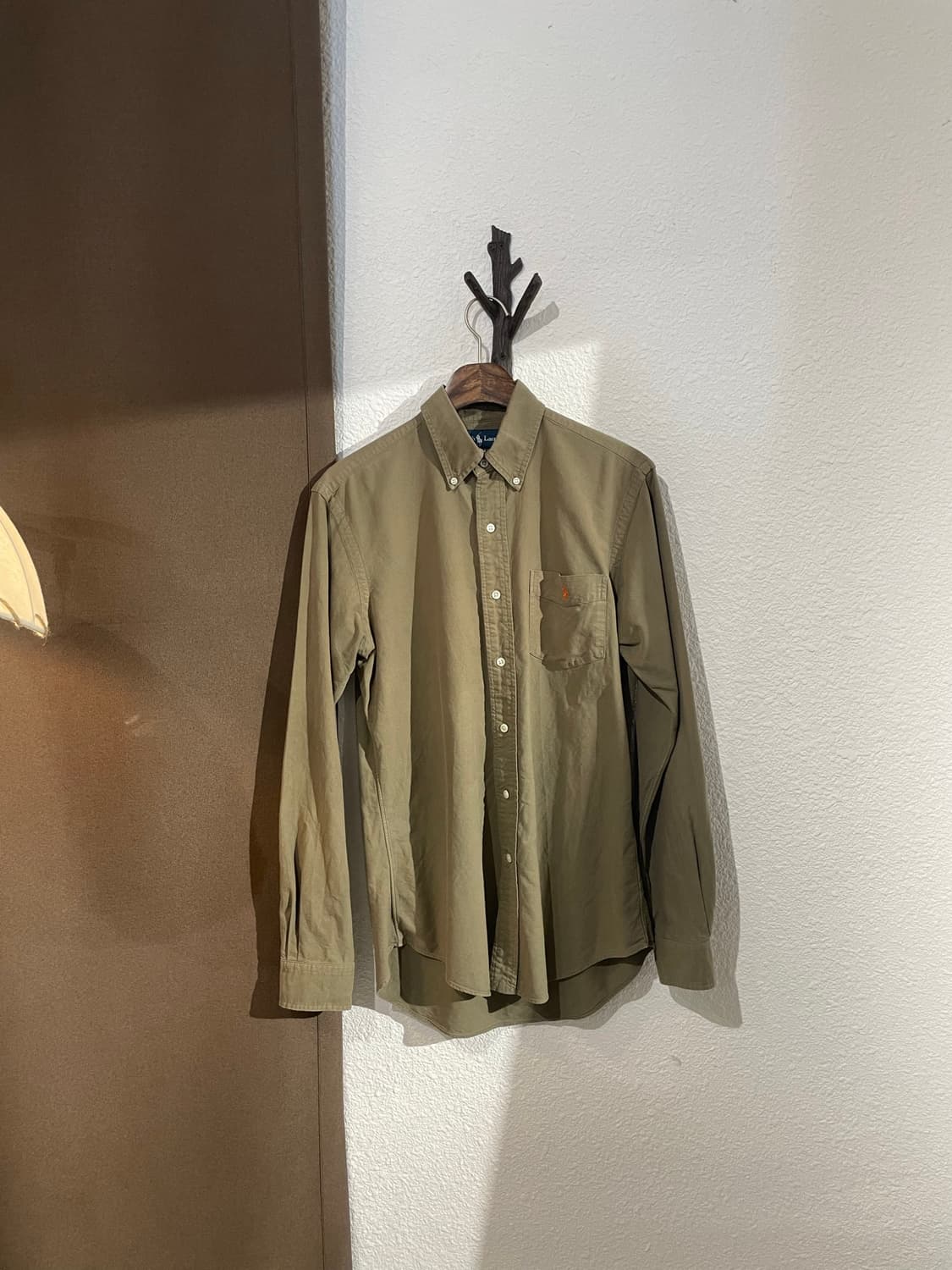 Ralph Lauren Custom Fit Button Down Shir 상품이미지1