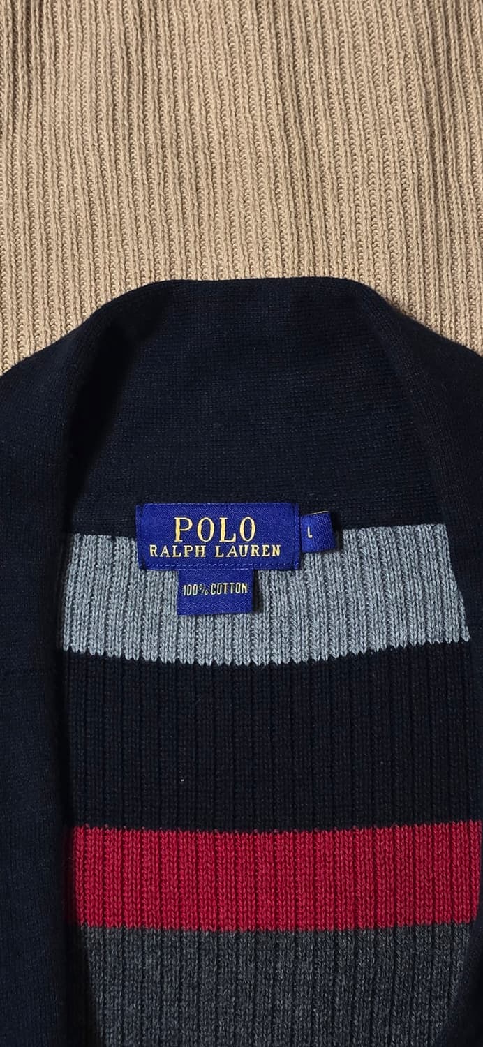 폴로 랄프로렌 스트라이프 가디건 L 상품이미지2