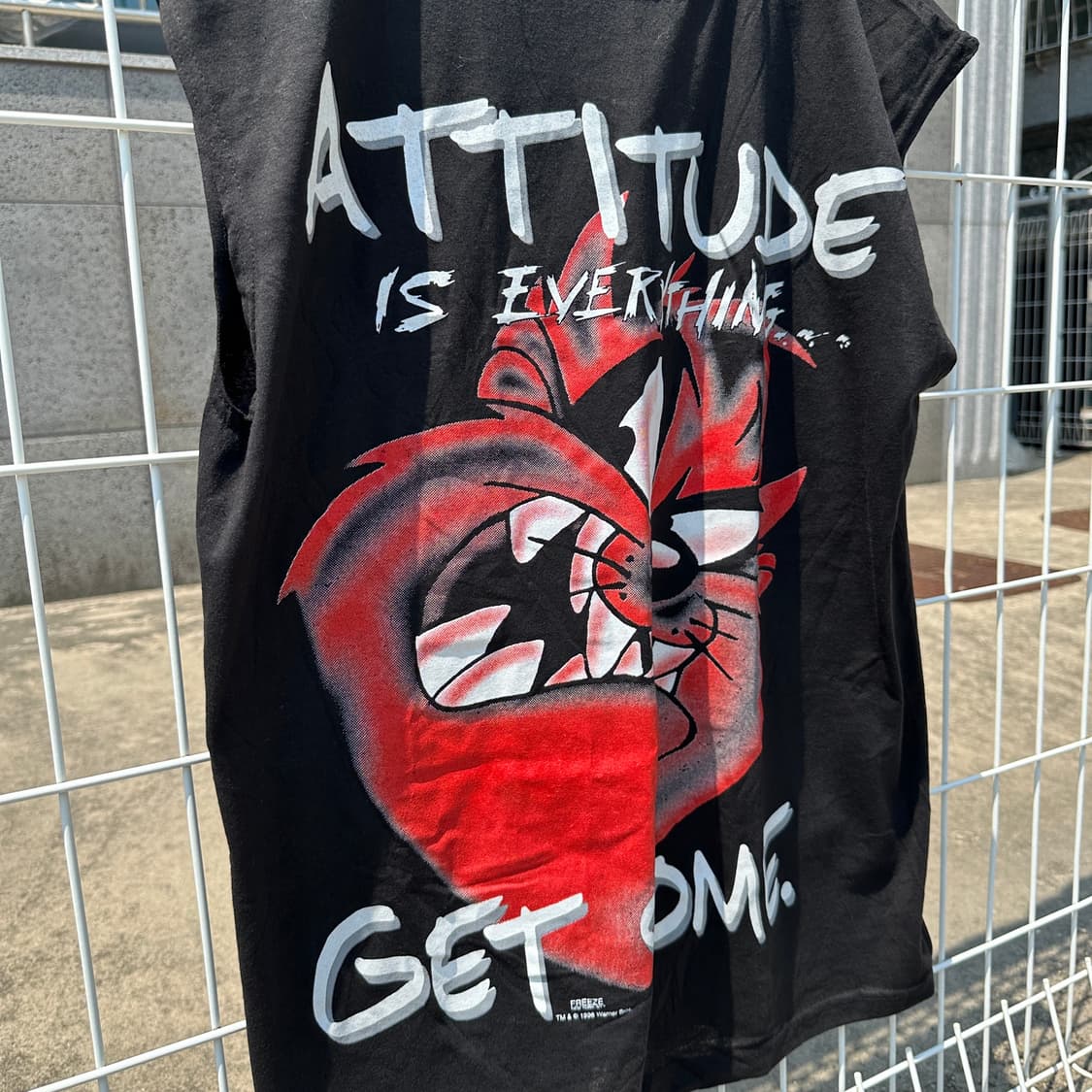 96 usa looney tunes taz sleeveless t  상품이미지2