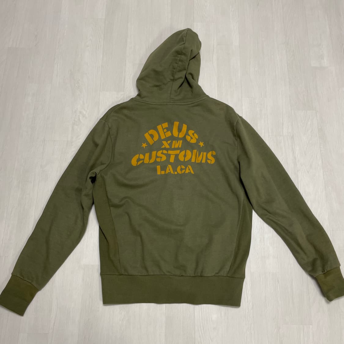 데우스 엑스 마키나 엘러베이션 올리브 후드집업 M 상품이미지8