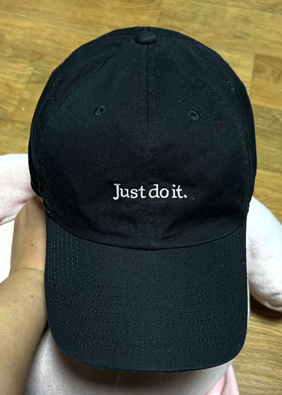 NIKE 나이키 헤리티지 86 저스트두잇 블랙 볼캡 모자 프리 남녀공용 상품이미지1