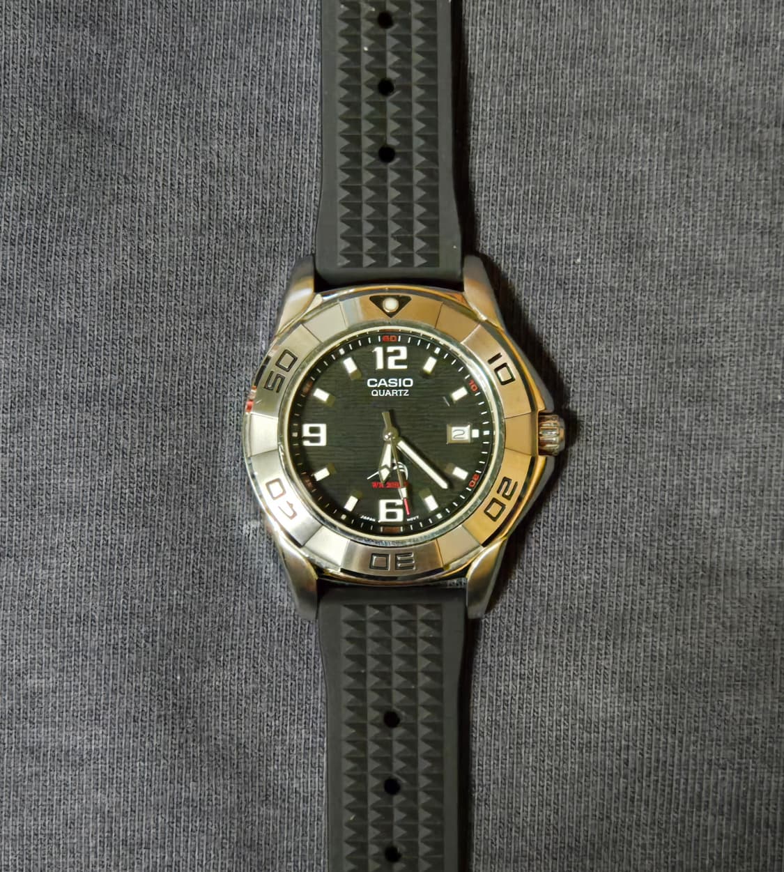 빈티지 카시오 은새치 MDV-100D 밀리터리/세이코/시티즌/해밀턴 상품이미지1