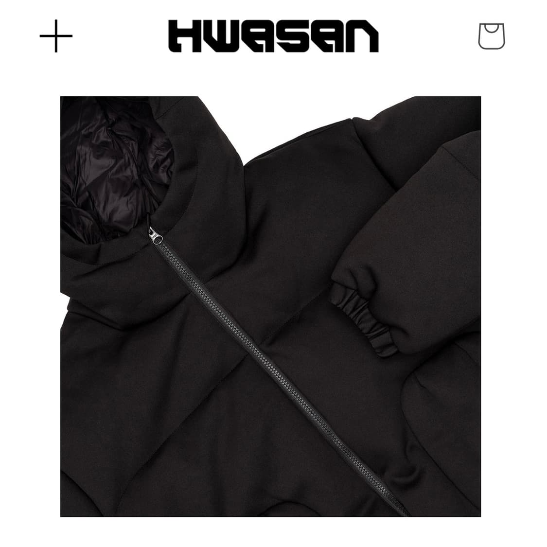 [나야와시 윈터 착용]  화산 텔레토비 버블 재킷 패딩 블랙 S 상품이미지5