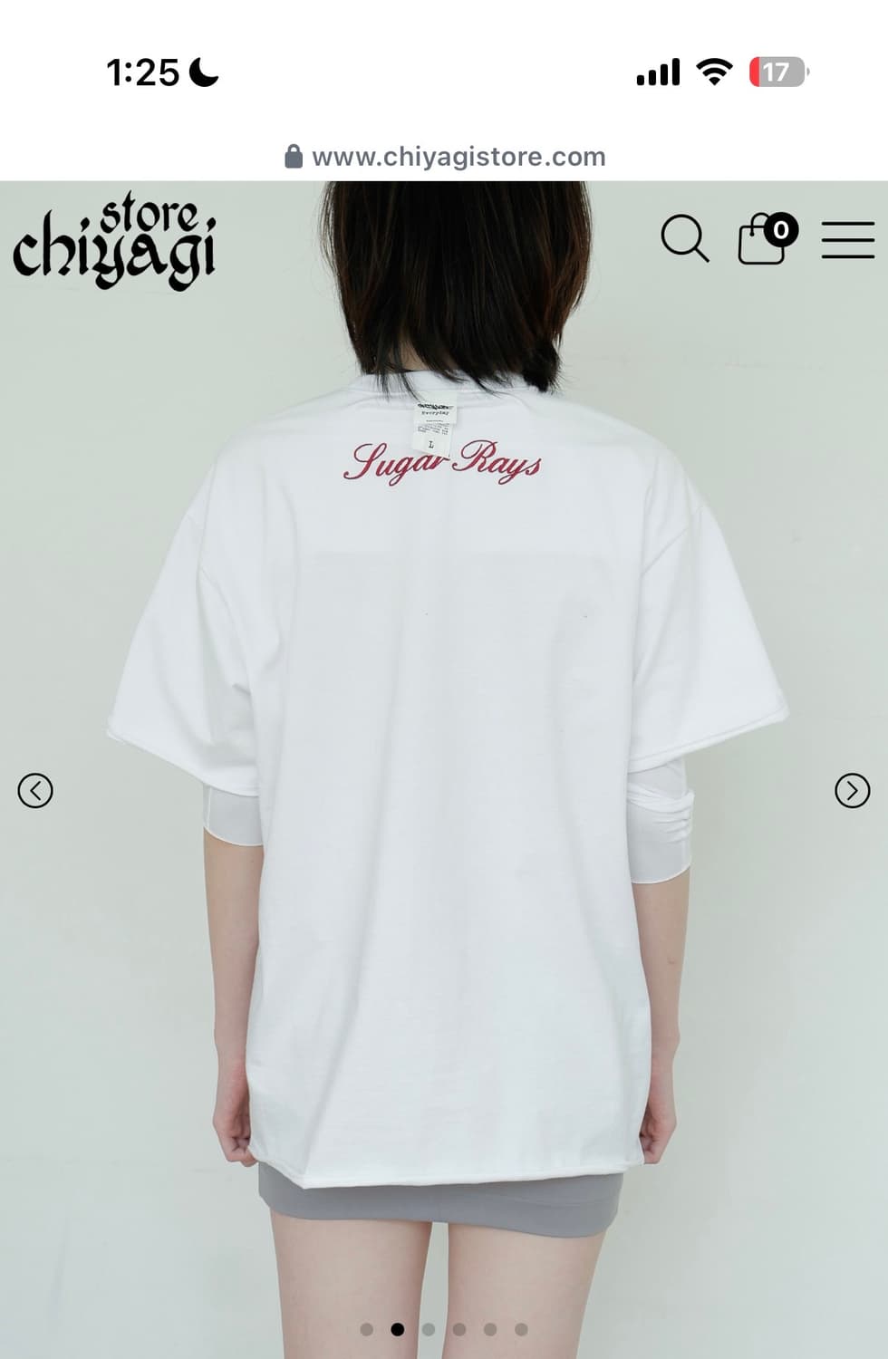 Chiyagi 볼레로 티 그레이  상품이미지1