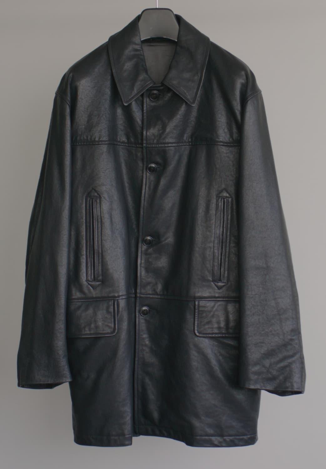 코모리 22aw 램 레더 카코트 3 상품이미지1