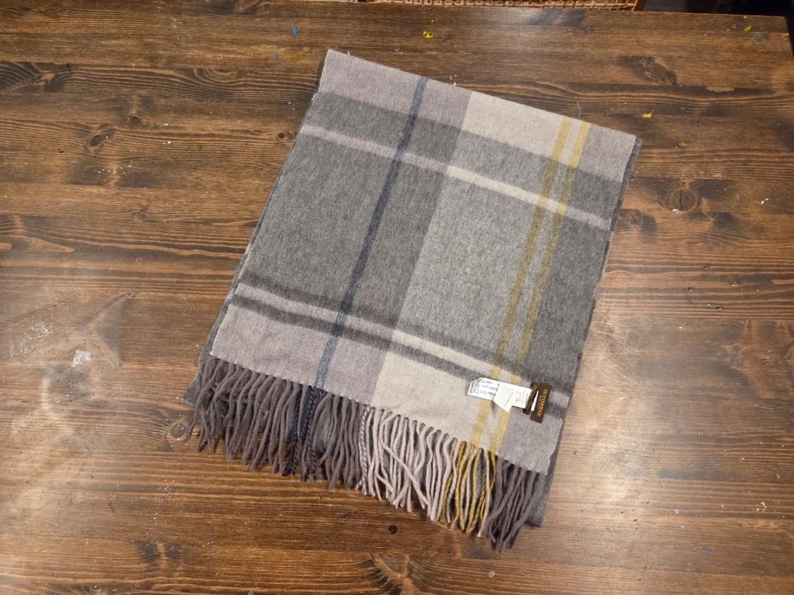 GUTTERIDGE 캐시미어 울 머플러 상품이미지1