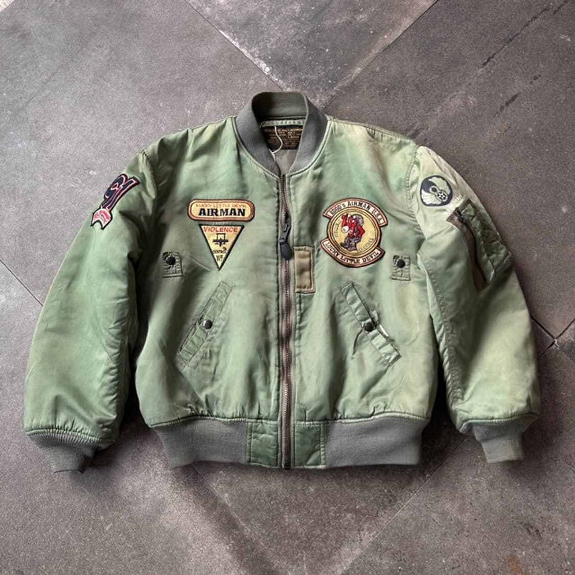 데드컴퍼니 ma-1 l~xl 상품이미지1