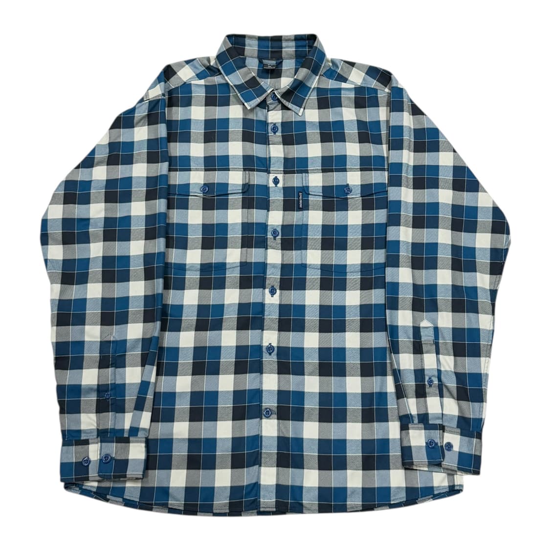 몽벨 빈티지 체크 셔츠 남방 XL 상품이미지1