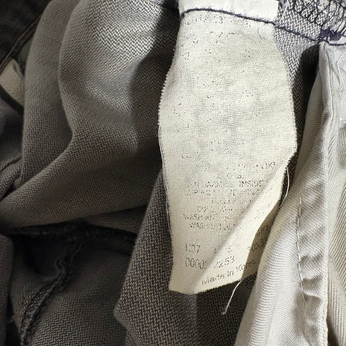 리바이스 엔지니어드진 흑청 워싱 데님팬츠 30 상품이미지9